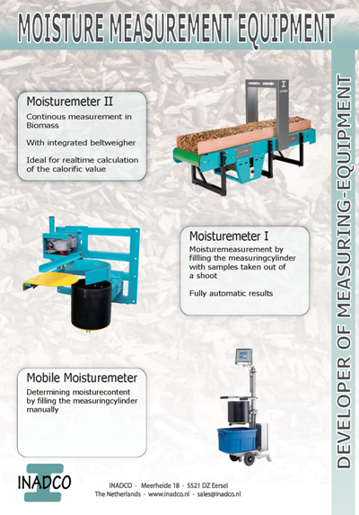 Flyer Moisture measuring devices
